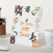 ハロウィーンの衣装パーティー 台座サイン (インサイチュ)