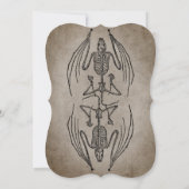 ハロウィーンの衣装パーティー 招待状 (裏面)