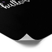 ハロウィーンの衣装モンスター幽霊 ポスター (角)