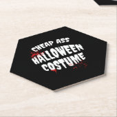ハロウィーンの衣装 ペーパーコースター (アングル)