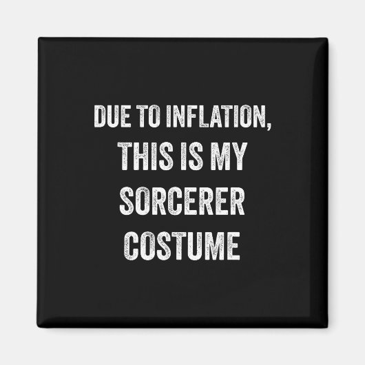 ハロウィーンの衣装 マグネット (正面)