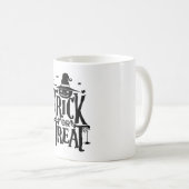 ハロウィーンの衣装Tシャツの女男性へ性 コーヒーマグカップ (正面右)