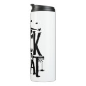 ハロウィーンの衣装Tシャツの女男性へ性 タンブラー (回転右)