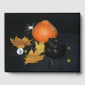 ハロウィーンの装飾 ゲストブック (裏面)