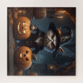 ハロウィーンの装飾 ジグソーパズル (横)