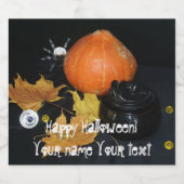 ハロウィーンの装飾 ビールラベル (シングルラベル)