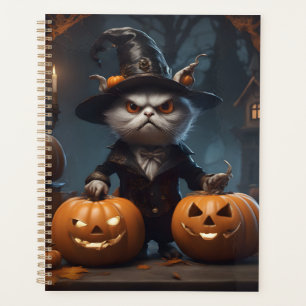 ハロウィーンの装飾 プランナー手帳