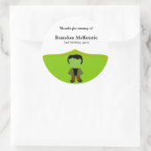 ハロウィーンの誕生日の衣装 ラウンドシール (バッグ)