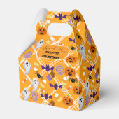 ハロウィーンの誕生日パーティーのお気に入りボックス フェイバーボックス (正面サイド)