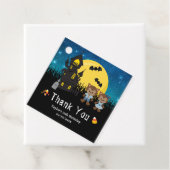 ハロウィーンの誕生日パーティーワーウルフブルー フェイバータグ (インサイチュ)