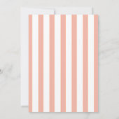 ハロウィーンの赤ちゃんシャワーをするママ 招待状 (裏面)