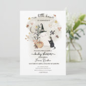 ハロウィーンの赤ちゃんシャワー少しブーはほとんど期限 招待状 (スタンド正面)