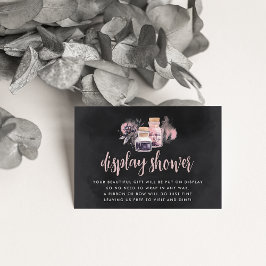 ハロウィーンの赤ちゃんシャワー表示シャワー エンクロージャーカード