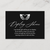 ハロウィーンの赤ちゃんシャワー表示シャワー エンクロージャーカード (正面)