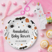 ハロウィーンの赤ちゃんシャワー ペーパープレート (パーティー)