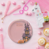 ハロウィーンの赤ちゃんシャワー ペーパープレート (パーティー)