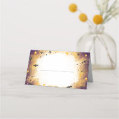 ハロウィーンの赤ちゃんシャワー、小さなブー赤ちゃんシャワー プレイスカード (正面)