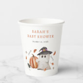 ハロウィーンの赤ちゃんシャワー 紙コップ (正面)