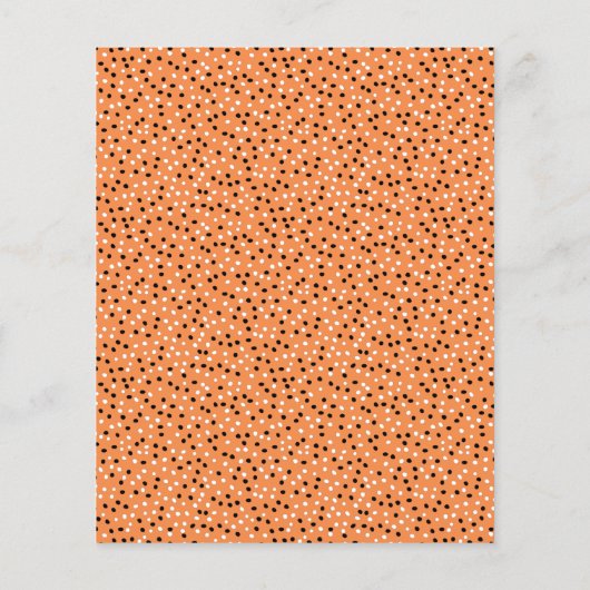 ハロウィーンの赤ちゃん不気味シャワーを少し予算に割る (裏面)