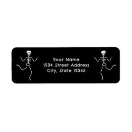 ハロウィーンの返品アドレス ラベル