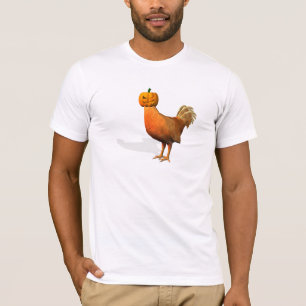 ハロウィーンの雄鶏 Tシャツ