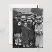 ハロウィーンの集会 ポストカード (正面/裏面)