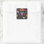 ハロウィーンの雰囲気 スクエアシール (バッグ)