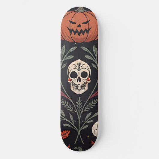 ハロウィーンの雰囲気 スケートボード (正面)