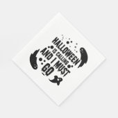 ハロウィーンの電話 スタンダードランチョンナプキン (角)