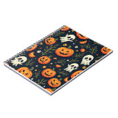 ハロウィーンの音符 ノートブック (左側)