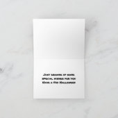 **ハロウィーンの願いを募る** カード (内部)