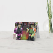 **ハロウィーンの願いを募る** カード (正面)