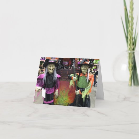 **ハロウィーンの願いを募る** カード (正面)