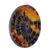 ハロウィーンの風景2 ダーツボード (正面左)