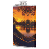 ハロウィーンの風景2 フラスク (左)