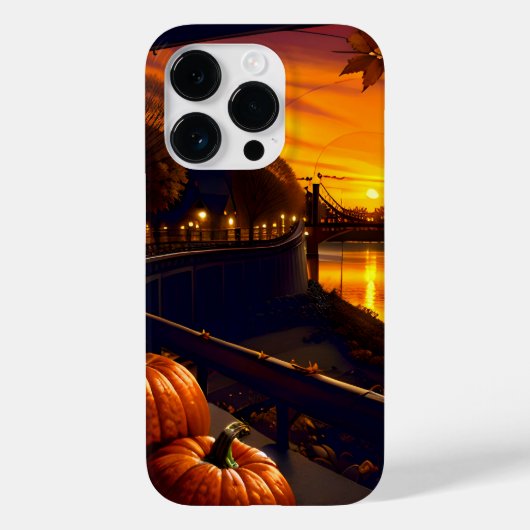 ハロウィーンの風景2 Case-Mate iPhoneケース (裏面)