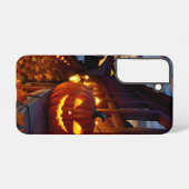 ハロウィーンの風景4 SAMSUNG GALAXYケース (裏面横)