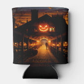 ハロウィーンの風景5 缶クーラー (裏面)