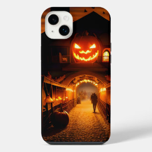 ハロウィーンの風景5 iPhone 14 PLUSケース