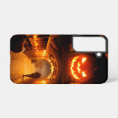 ハロウィーンの風景5 SAMSUNG GALAXYケース (裏面横)