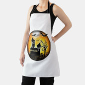 ハロウィーンの風景 エプロン (インサイチュ)