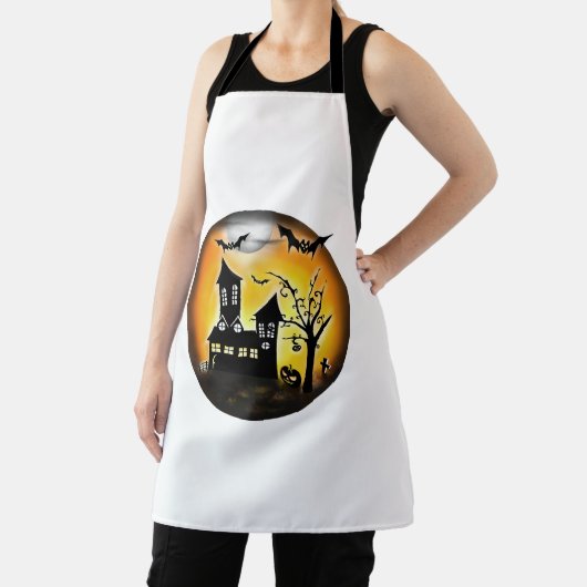 ハロウィーンの風景 エプロン (インサイチュ)