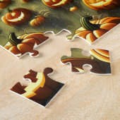 ハロウィーンの風景 ジグソーパズル (側面)