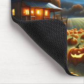 ハロウィーンの風景 マウスパッド (コーナー)