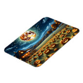 ハロウィーンの風景 マグネット (左側)