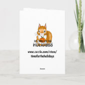 ハロウィーンの飾り付けは早過ぎることはない カード (裏面)