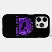 ハロウィーンの馬に乗る私の箒が壊れた Case-Mate iPhoneケース (裏面 (横))
