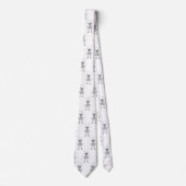ハロウィーンの骨組み ネクタイ (正面)