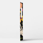 ハロウィーンの骨、フローラのシームレスなパターン。 Case-Mate iPhoneケース (裏面 / 左)