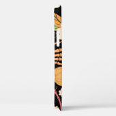 ハロウィーンの骨、フローラのシームレスなパターン。 Case-Mate iPhoneケース (裏面 / 右)